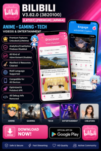 BiliBili v3.82.0 Premium APK Android app
